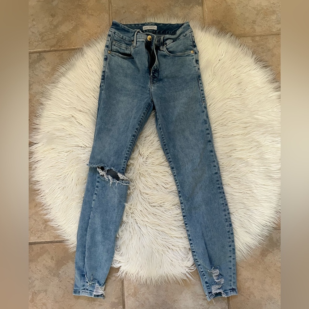 Good American jeans size 0/25 good condition